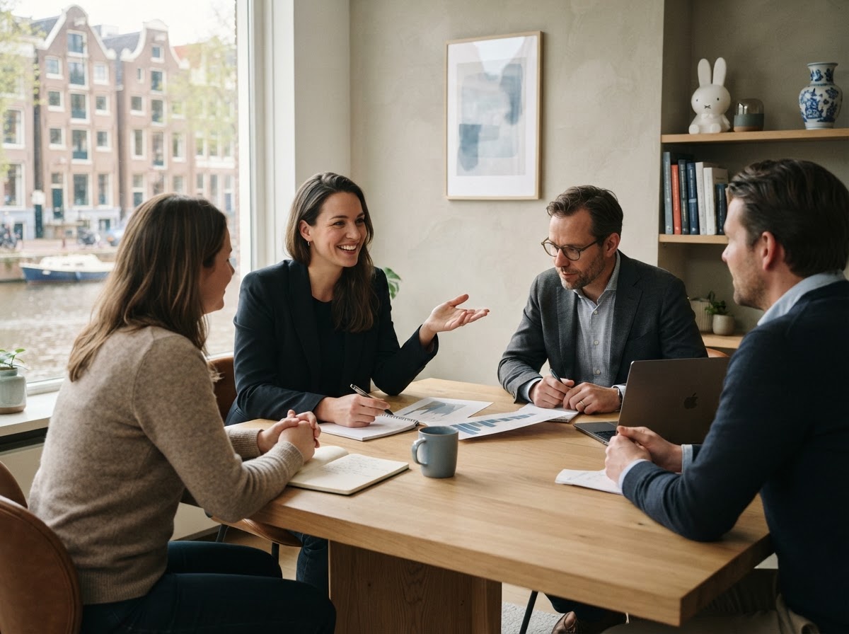 Zege Waarderatie team dat marktdata analyseert en modellen valideert